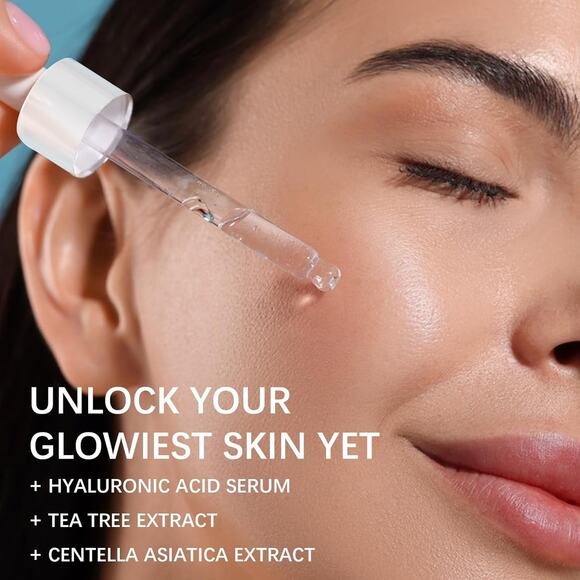 LAKIBOLE 3 Pack 2% Hyaluronic Acid Serum with 4% Tea Tree Extracts (2-Pack) - Picture 7 of 8